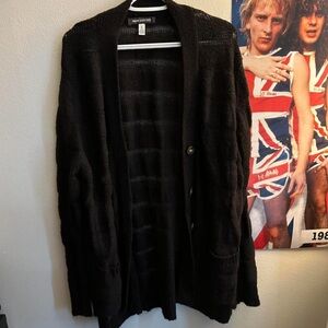Urban Outfitters Black Cardigan Sweater